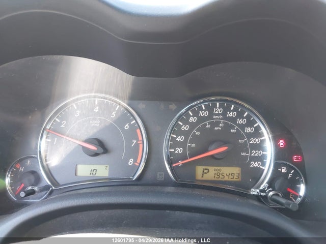 2011 Toyota Corolla Xrs Xrs მანქანა იყიდება აუქციონზე, vin: 2T1BE4EE4BC047062, აუქციონის ნომერი: 12601795