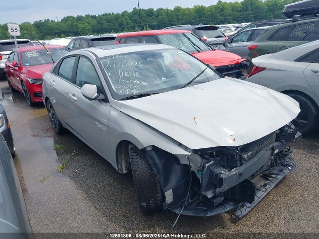 2024 Hyundai Elantra Hybrid მანქანა იყიდება აუქციონზე, vin: KMHLN4DJ5RU111038, აუქციონის ნომერი: 12601806