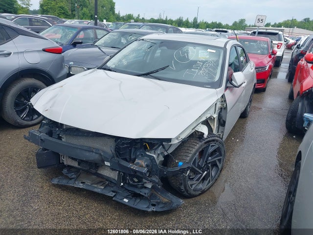 2024 Hyundai Elantra Hybrid მანქანა იყიდება აუქციონზე, vin: KMHLN4DJ5RU111038, აუქციონის ნომერი: 12601806