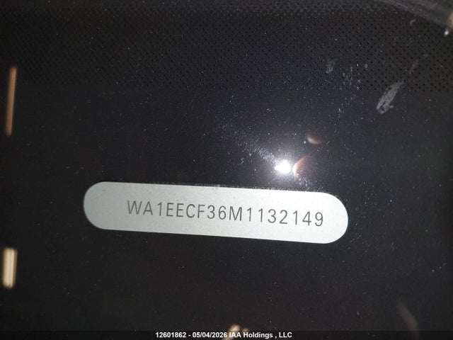 12601862 :رقم المزاد ، WA1EECF36M1132149 vin ، 2021 Audi Q3 Premium Plus S Line 45 مزاد بيع