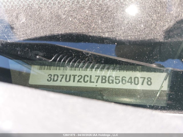 Продаж на аукціоні авто 2011 Dodge Ram 2500, vin: 3D7UT2CL7BG564078, номер лоту: 12601878