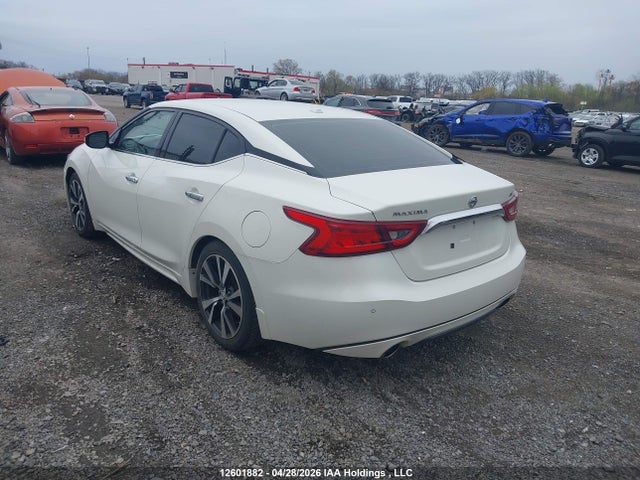 Продажа на аукционе авто 2017 Nissan Maxima 3.5s/sv/sl/sr/plat, vin: 1N4AA6AP6HC402783, номер лота: 12601882