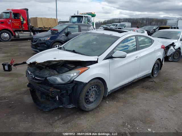 2012 Hyundai Elantra Gls/limited მანქანა იყიდება აუქციონზე, vin: 5NPDH4AE6CH146096, აუქციონის ნომერი: 12601912