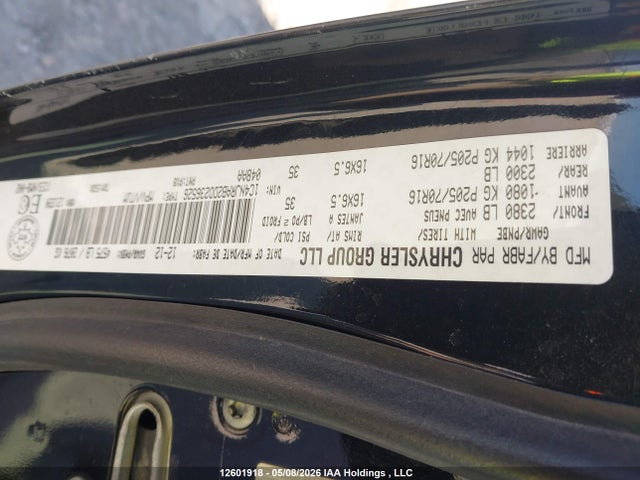 2013 Jeep Patriot მანქანა იყიდება აუქციონზე, vin: 1C4NJRAB2DD236526, აუქციონის ნომერი: 12601918