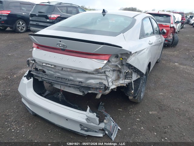 12601921 :رقم المزاد ، KMHLM4AG0NU333377 vin ، 2022 Hyundai Elantra Preferred Ivt With Sun And Tech Package مزاد بيع