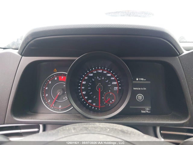 12601921 :رقم المزاد ، KMHLM4AG0NU333377 vin ، 2022 Hyundai Elantra Preferred Ivt With Sun And Tech Package مزاد بيع