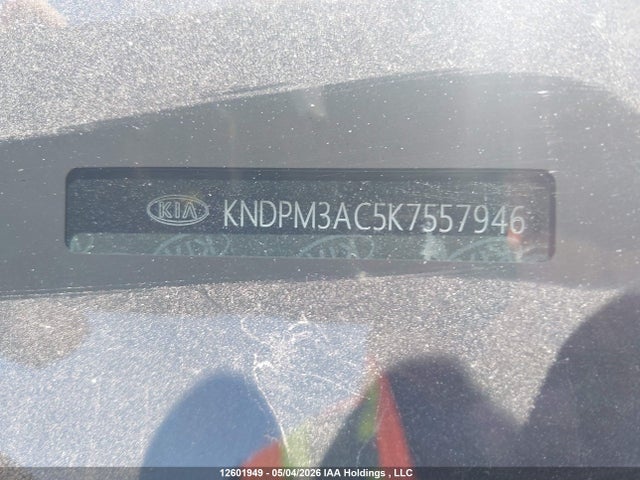 2019 Kia Sportage Lx მანქანა იყიდება აუქციონზე, vin: KNDPM3AC5K7557946, აუქციონის ნომერი: 12601949