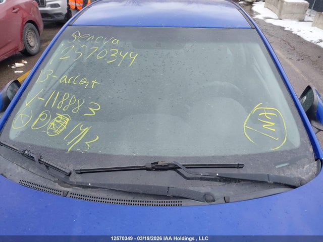 Продаж на аукціоні авто 2013 Hyundai Accent Gl, vin: KMHCT5AE6DU118883, номер лоту: 12570349
