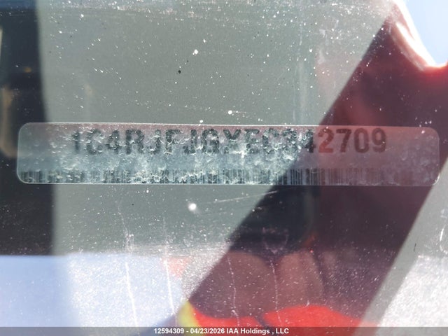 Продаж на аукціоні авто 2014 Jeep Grand Cherokee Summit, vin: 1C4RJFJGXEC342709, номер лоту: 12594309