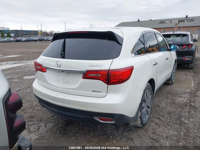 Продажа на аукционе авто 2016 Acura Mdx Technology, vin: 5FRYD4H49GB507642, номер лота: 12601981