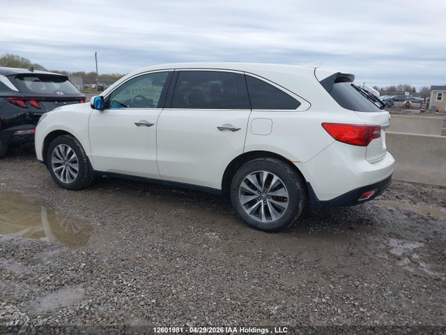 Продажа на аукционе авто 2016 Acura Mdx Technology, vin: 5FRYD4H49GB507642, номер лота: 12601981