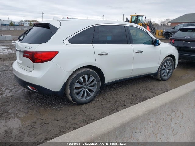Продажа на аукционе авто 2016 Acura Mdx Technology, vin: 5FRYD4H49GB507642, номер лота: 12601981