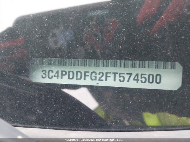 Aukcja sprzedaży 2015 Dodge Journey R/t, vin: 3C4PDDFG2FT574500, numer aukcji: 12601991