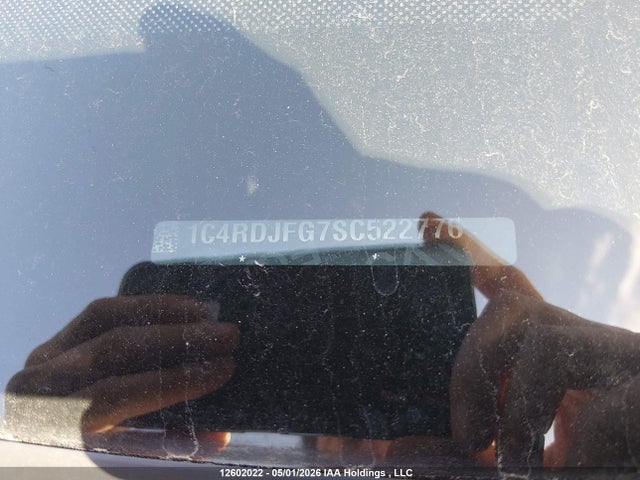 Aukcja sprzedaży 2025 Dodge Durango Pursuit/enforcer, vin: 1C4RDJFG7SC522776, numer aukcji: 12602022
