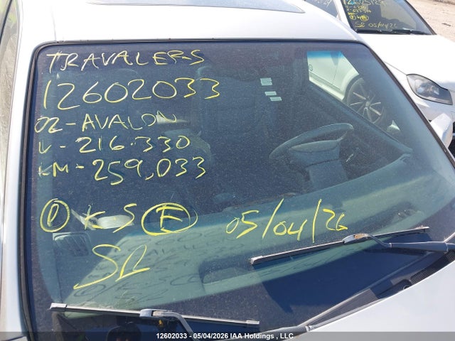 Продаж на аукціоні авто 2002 Toyota Avalon Xl/xls, vin: 4T1BF28B32U216330, номер лоту: 12602033