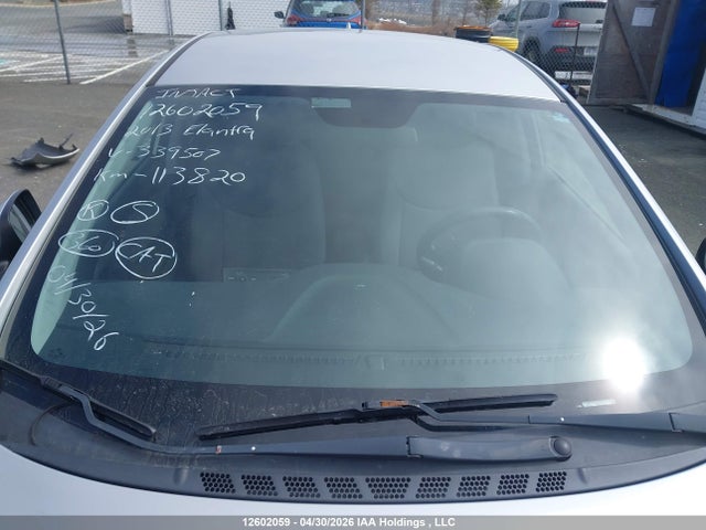 12602059 :رقم المزاد ، 5NPDH4AE0DH339507 vin ، 2013 Hyundai Elantra Gl مزاد بيع