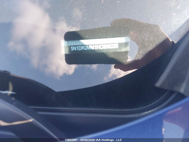 5N1DR2MM1HC608230 Nissan Pathfinder Platinum/s/sl/sv