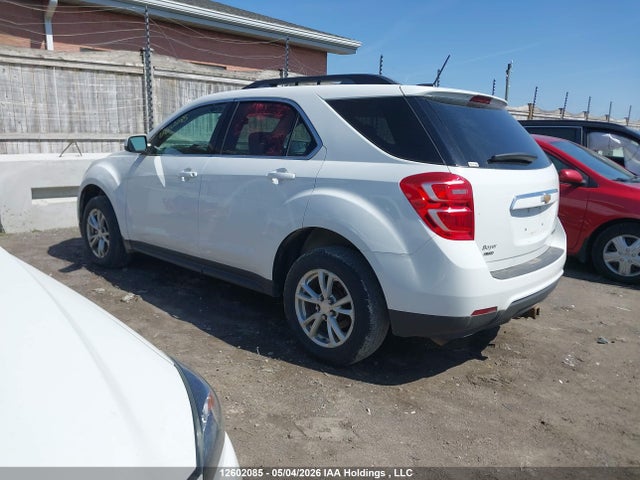 2016 Chevrolet Equinox Lt მანქანა იყიდება აუქციონზე, vin: 2GNFLFEK7G6113371, აუქციონის ნომერი: 12602085