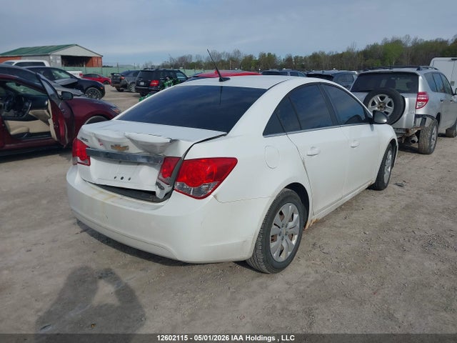 12602115 :رقم المزاد ، 1G1PC5SH8C7334822 vin ، 2012 Chevrolet Cruze Ls مزاد بيع