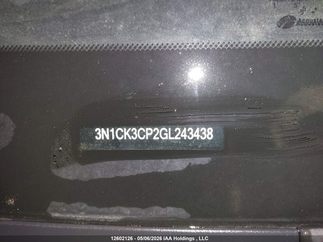 Продаж на аукціоні авто 2016 Nissan Micra, vin: 3N1CK3CP2GL243438, номер лоту: 12602126