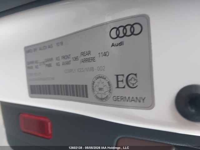 WAUANAF49KA010154 Audi A4
