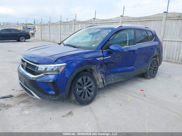 2024 Volkswagen Taos Se მანქანა იყიდება აუქციონზე, vin: 3VVSX7B20RM080097, აუქციონის ნომერი: 12602146