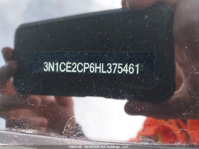 2017 Nissan Versa Note 1.6 S/1.6 Sl/1.6 Sr/1.6 Sv მანქანა იყიდება აუქციონზე, vin: 3N1CE2CP6HL375461, აუქციონის ნომერი: 12602148
