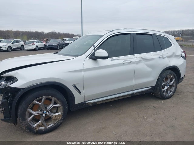 Aukcja sprzedaży 2022 Bmw X3 Xdrive30i, vin: 5UX53DP09N9L19313, numer aukcji: 12602158