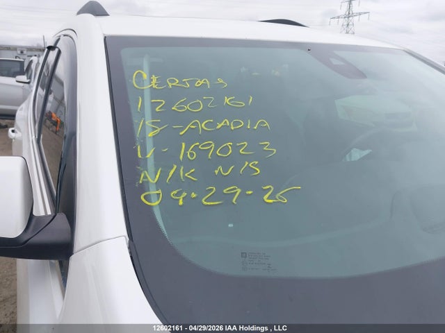 Продаж на аукціоні авто 2018 Gmc Acadia Slt-2, vin: 1GKKNWLS5JZ169023, номер лоту: 12602161