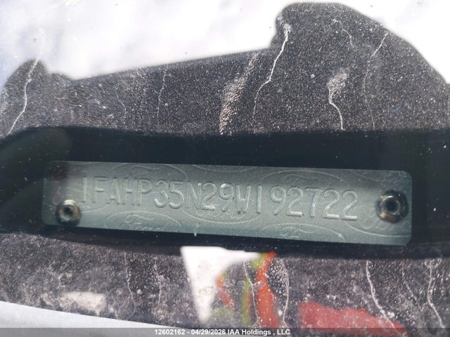 Aukcja sprzedaży 2009 Ford Focus Se, vin: 1FAHP35N29W192722, numer aukcji: 12602162