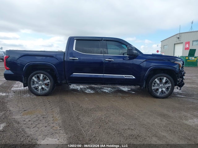 12602180 :رقم المزاد ، 5TFVC5DB1NX009441 vin ، 2022 Toyota Tundra Crewmax Capstone مزاد بيع