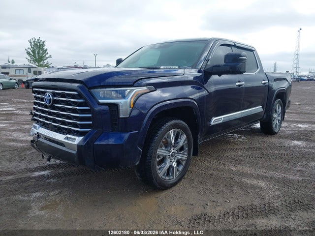 12602180 :رقم المزاد ، 5TFVC5DB1NX009441 vin ، 2022 Toyota Tundra Crewmax Capstone مزاد بيع