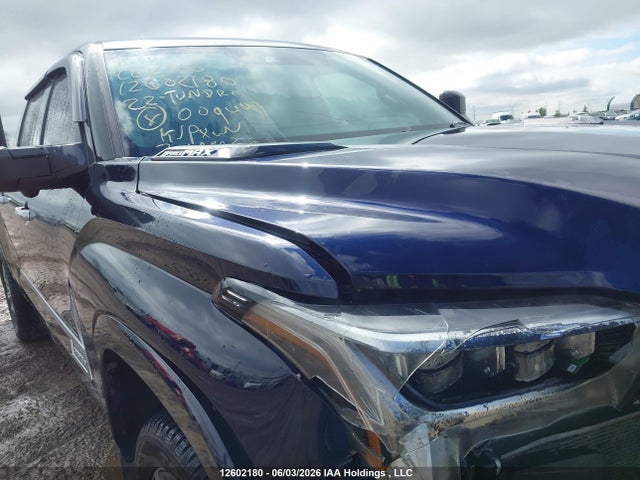 12602180 :رقم المزاد ، 5TFVC5DB1NX009441 vin ، 2022 Toyota Tundra Crewmax Capstone مزاد بيع