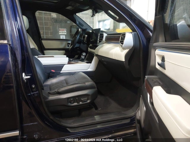 12602180 :رقم المزاد ، 5TFVC5DB1NX009441 vin ، 2022 Toyota Tundra Crewmax Capstone مزاد بيع