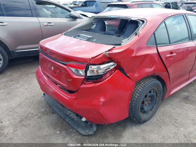 12602198 :رقم المزاد ، 5YFBPRBE8LP073936 vin ، 2020 Toyota Corolla Le مزاد بيع