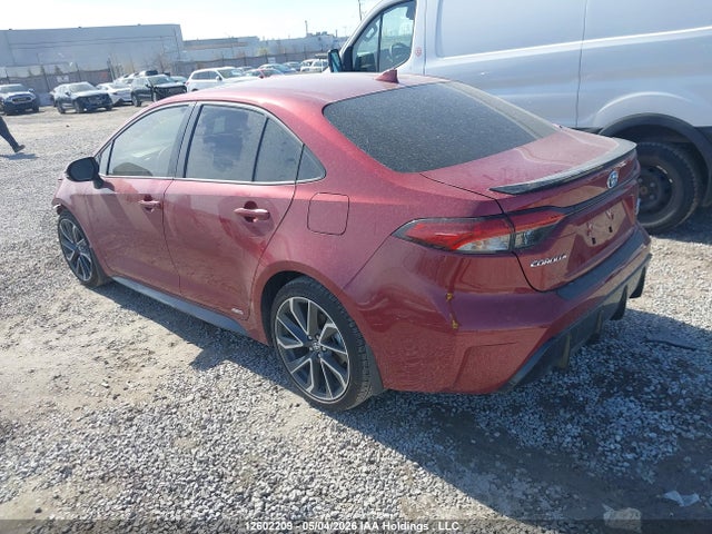 12602209 :رقم المزاد ، JTDBDMHEXS3021430 vin ، 2025 Toyota Corolla Hybrid مزاد بيع