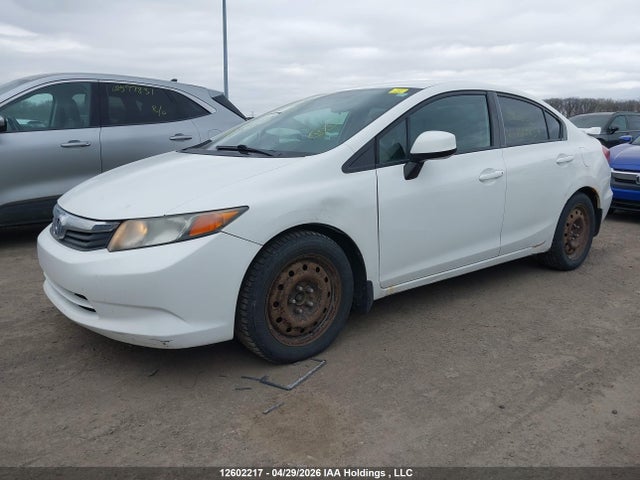 2012 Honda Civic Lx მანქანა იყიდება აუქციონზე, vin: 2HGFB2F44CH104437, აუქციონის ნომერი: 12602217