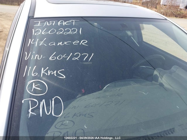 Aukcja sprzedaży 2014 Mitsubishi Lancer Es/es Sport, vin: JA32U2FU1EU604271, numer aukcji: 12602221