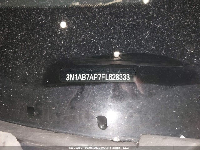 2015 Nissan Sentra მანქანა იყიდება აუქციონზე, vin: 3N1AB7AP7FL628333, აუქციონის ნომერი: 12602259