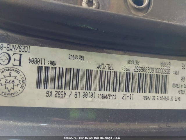 Продаж на аукціоні авто 2012 Ram 3500 Slt, vin: 3C63D3DL6CG306957, номер лоту: 12602276
