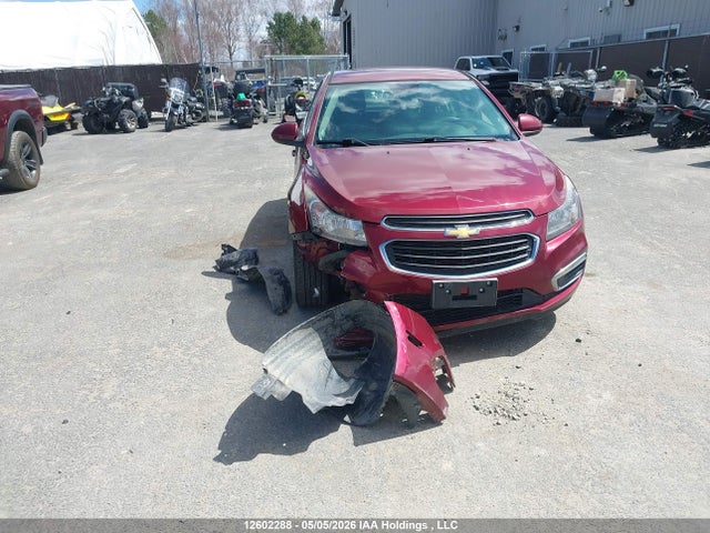 2015 Chevrolet Cruze 1lt მანქანა იყიდება აუქციონზე, vin: 1G1PC5SB5F7126770, აუქციონის ნომერი: 12602288