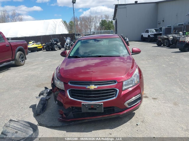 2015 Chevrolet Cruze 1lt მანქანა იყიდება აუქციონზე, vin: 1G1PC5SB5F7126770, აუქციონის ნომერი: 12602288