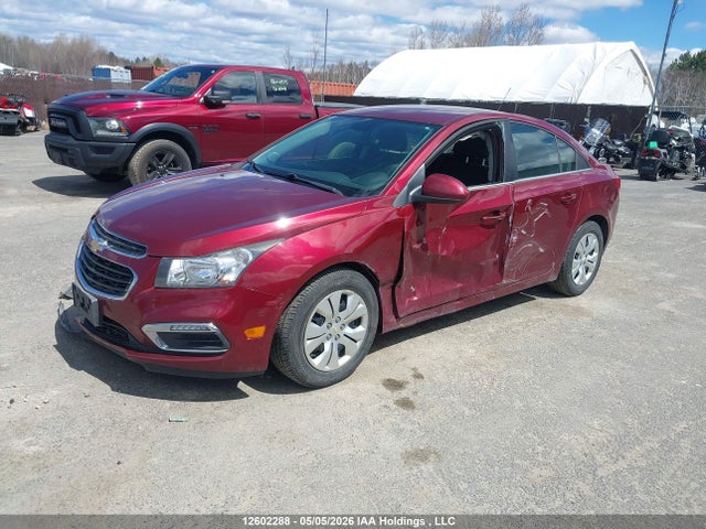 2015 Chevrolet Cruze 1lt მანქანა იყიდება აუქციონზე, vin: 1G1PC5SB5F7126770, აუქციონის ნომერი: 12602288