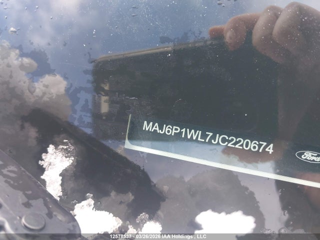 MAJ6P1WL7JC220674 Ford Ecosport Titanium