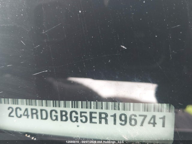 2C4RDGBG5ER196741 Dodge Grand Caravan Se/sxt