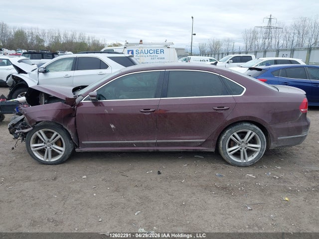 12602291 :رقم المزاد ، 1VWCN7A32DC020820 vin ، 2013 Volkswagen Passat Sel مزاد بيع