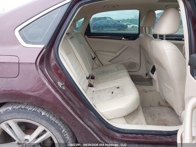 12602291 :رقم المزاد ، 1VWCN7A32DC020820 vin ، 2013 Volkswagen Passat Sel مزاد بيع
