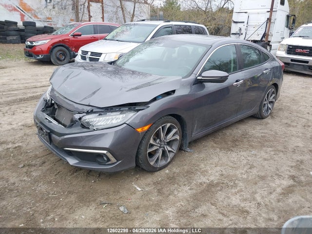 Продажа на аукционе авто 2019 Honda Civic Touring, vin: 2HGFC1F98KH104779, номер лота: 12602298