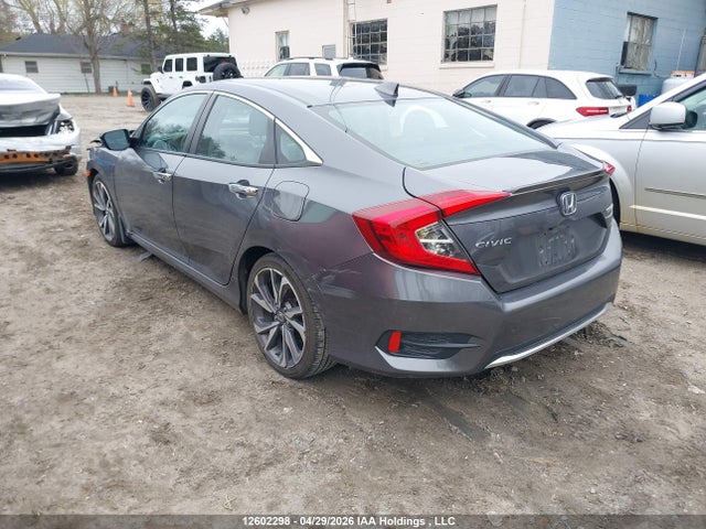 Продажа на аукционе авто 2019 Honda Civic Touring, vin: 2HGFC1F98KH104779, номер лота: 12602298