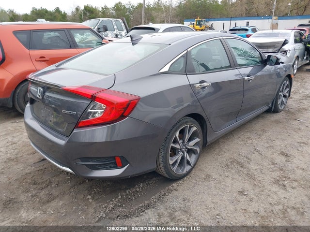 Продажа на аукционе авто 2019 Honda Civic Touring, vin: 2HGFC1F98KH104779, номер лота: 12602298